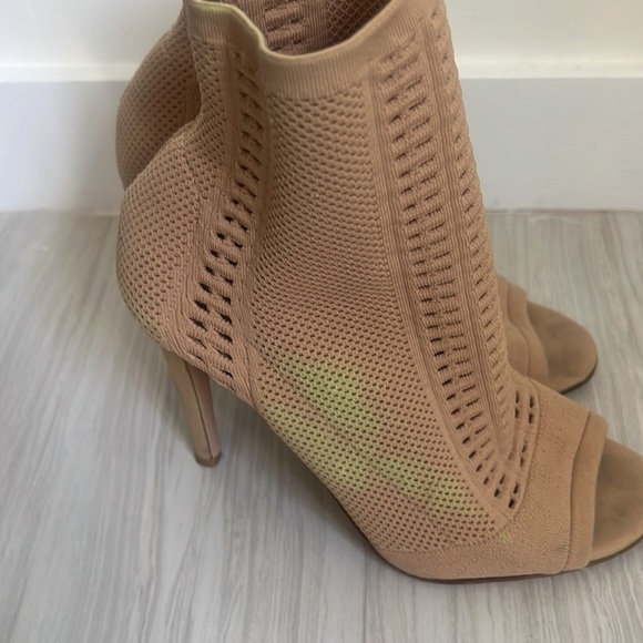 Giànvitto Rossi tan ankle sock  heels - Picture 4 of 6